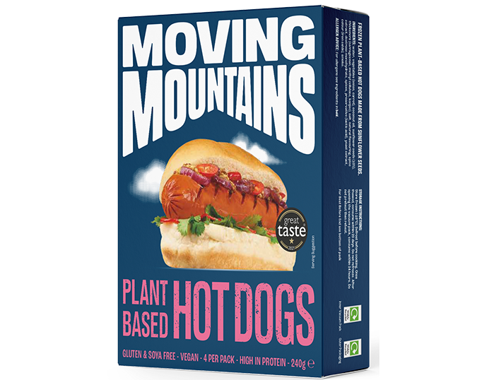 Moving Mountains Hot Dog (4pcs/pack)(vegan) Moving Mountains Hot Dog (4pcs/pack)(vegan)